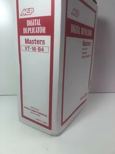 Duplicador Digital Master Vt-16-b4 Geste 4 Rollos  C Acp