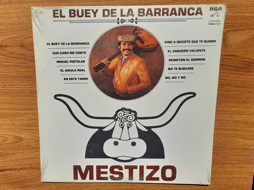 Mestizo.  El Buey De La Barranca. Disco Lp Rca 