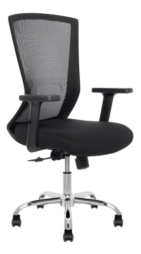 Silla Oficina Ergonómica Con Apoyo Lumbar Brazos Ajustables