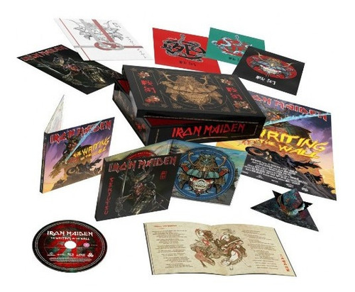 Box Iron Maiden - Senjutsu Super Deluxe 2 Cds + Bluray