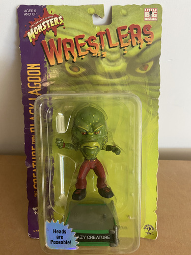 Universal Monsters Little Big Heads Luchadores -set De 6
