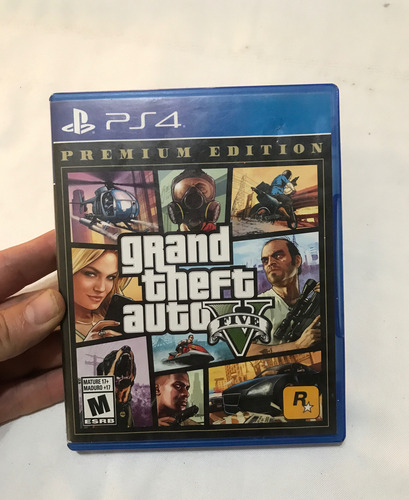 Grand Theft Auto V Gta - Rockstar Games Ps4 FĂsico (Usado)