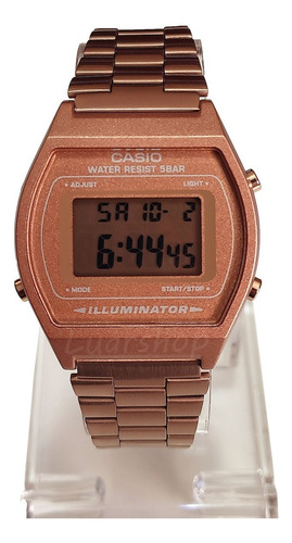 Relogio Casio Digital B640 Rose Feminino Caixa Original Nf