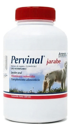 Pervinal Jarabe Perros/gatos 250ml Aranda