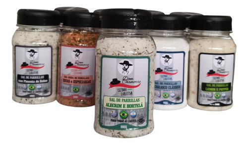 Imagem 5 de 5 de Kit Sal De Parrilla Dry Rub E Alecrim E Hortelã Dom Chamorro