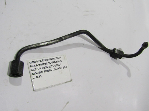Cañeria Inyeccion Riel A Bomba Ssangyong Actyon 2006 2011 (Usado)