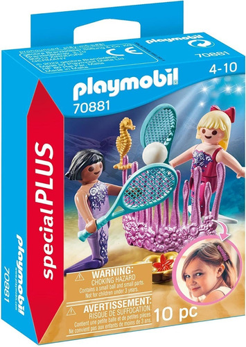 Playmobil 70881 Sirenitas Con Raquetas De Tenis Y Otros
