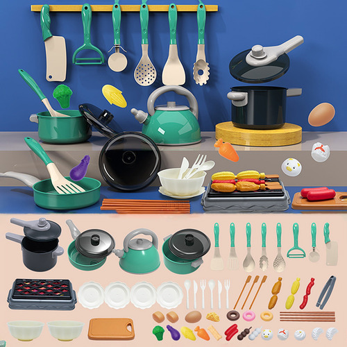 Juego De Juguetes De Cocina W Children's Play