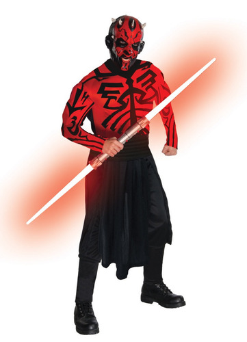 Disfraz Para Adulto Darth Maul Pecho Músculo Star Wars  