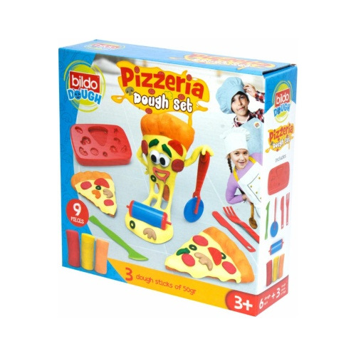 Set De Plástilina Pizzería Para Niños 