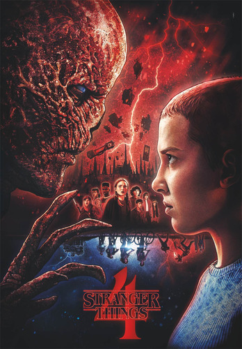 Stranger Things Once Vs Vecna 1000 Pz Puzzle Clementoni Italia Netflix Eleven