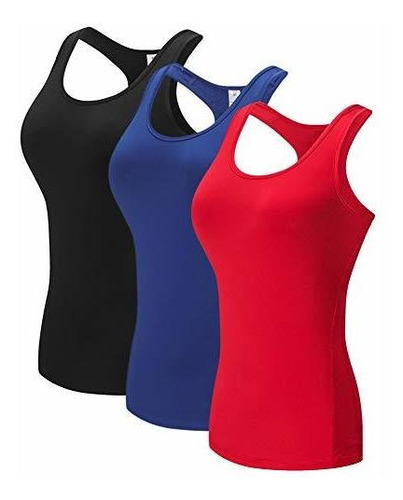 Camiseta Sin Mangas De Entrenamiento De Compresión Para Muje