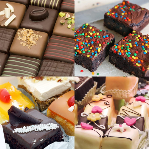 Moldes Cuadrados De Silicona Para Chocolate, 4 Piezas De 4 C
