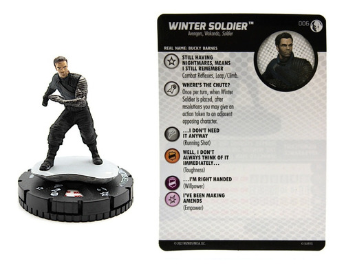 Heroclix Winter Soldier #006 Marvel Studios Disney Plus