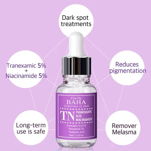 Sérum Cos De Baha Ácido Tranexámico 5% Con Niacinamida 5% 30