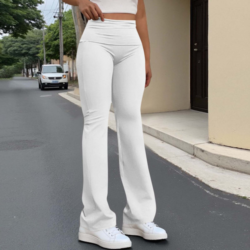 Y Pantalones Deportivos Con Cintura Elástica En Color Para
