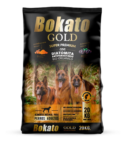 Alimento Para Perro Bokato Gold Super Premium 20 Kg