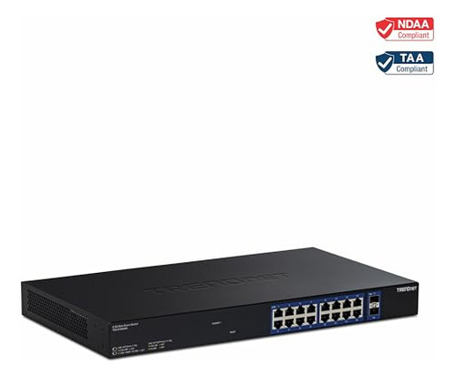Switch Web Smart Trendnet De 18 Puertos Multi-gig,
