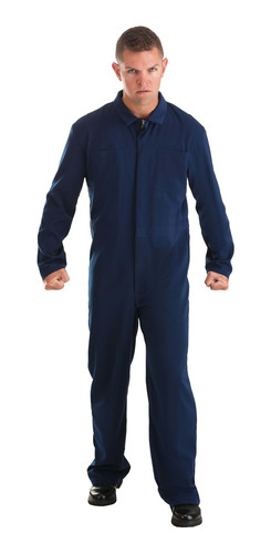 Disfraz De Un Mecánico Azul Coveralls Murderer