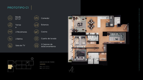 Departamento En Venta A Estrenar, Origina Santa Fe, Carr. San Mateo Sta. Rosa 99, Cuajimalpa, Cdmx As1-cl
