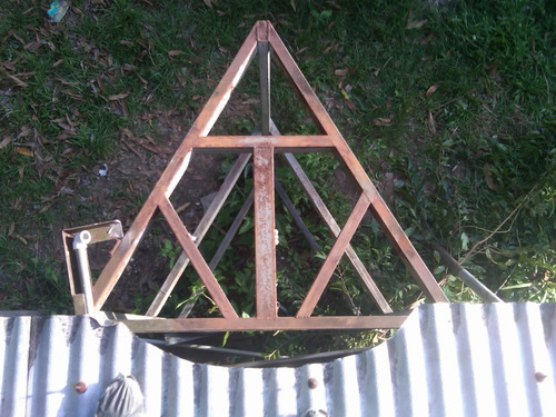 Base Fabricada En Tubo Rectangular Estructural