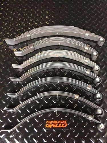 Elástico Para Trailers Para 900/950 Kg 4 Hojas Mercado Envío