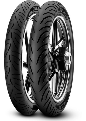 Cubiertas Pirelli Super City Ybr Titan 275 18 + 90 90 18 Ful