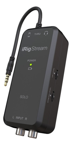 Interfaz De Audio Para Transmisión Irig Stream Solo Ik Multi
