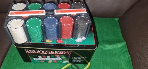 Juego Set De Poker Texas Holdem (Usado)