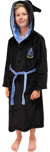 Disfraz De Harry Potter Para Niños, Bata De Felpa Mediana)