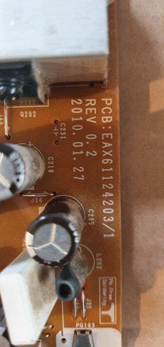 Placa Fuente LG 32ld460