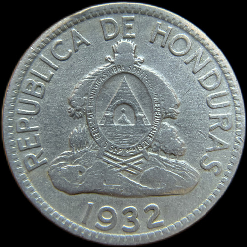 Honduras, 10 Centavos, 1932. Vf (Usado)
