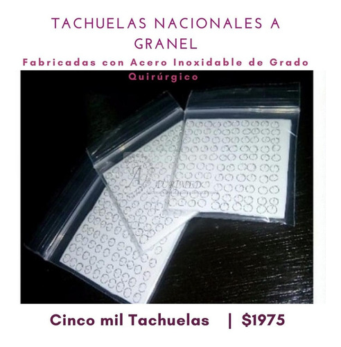 10000 Tachuelas Nacionales A Granel