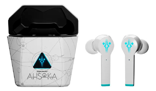 Audífonos Bluetooth Primus Pwh-s220at Star Wars Ahsoka Tano Color Blanco