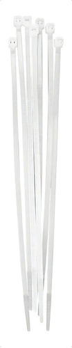 Cinchos De Plástico Para Sujeción 100pz Resistentes3.6x150 Color Blanco