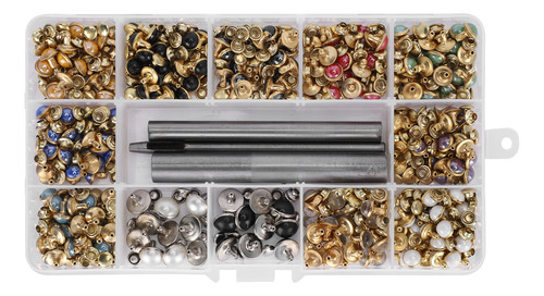 Juego De Remaches De Colores Mezclados Con Diamantes De Imit