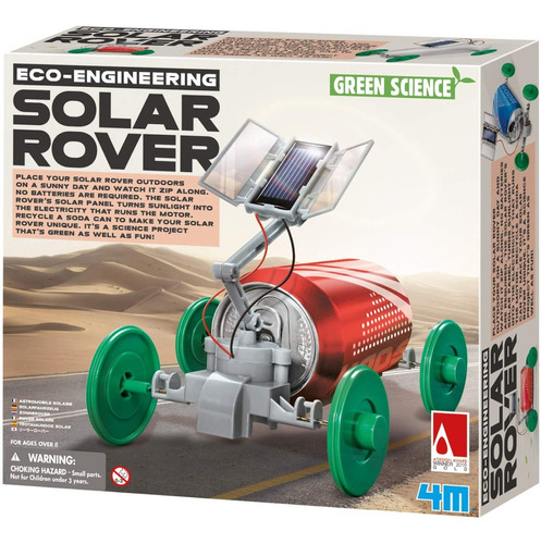Kit Juego Aprendizaje Educativo Niños Robotica Solar Rover