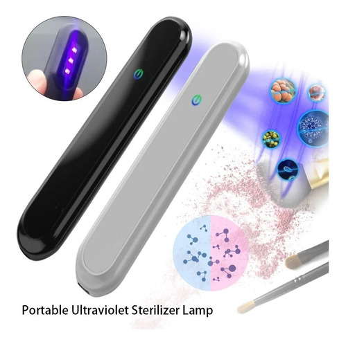 Imagem 2 de 4 de Esterilizador Portátil Uvc Lampada Ultra Violeta Usb