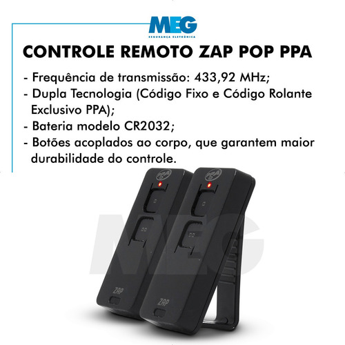 Imagem 5 de 8 de Kit Motor De Portão Eletrônico Basculante Ppa Jet Flex 1/3