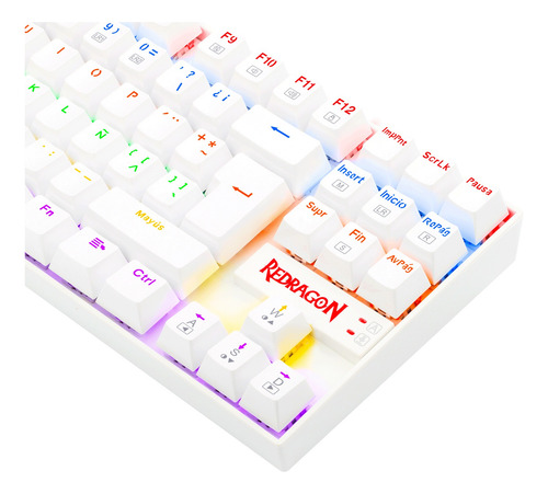Teclado Mecanico Redragon Kumara K552 Sw Red K552w-kr Sp-red