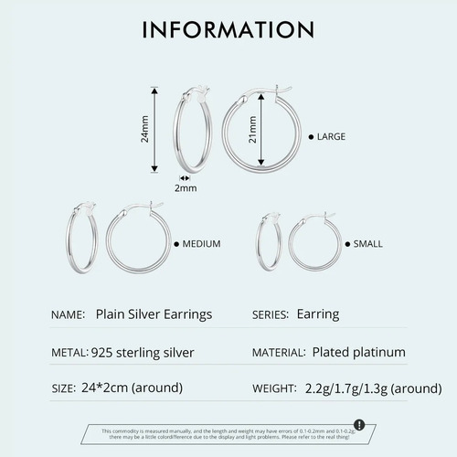 Pendientes De Aro Plata De Ley 925 + Par De Regalo