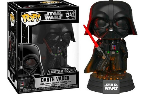 Funko Pop Nuevo Vinilo Star Wars Lights & Sound Darth Vader