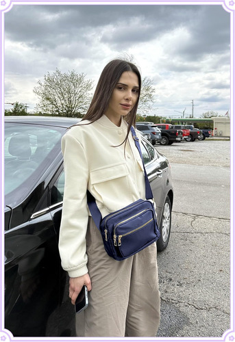 Bolsos Cruzados Pequeños De Nailon Para Mujer, Bolso Y De En