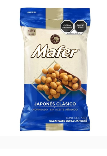 Cacahuate Japonés 795 G, Mafer. Clasico