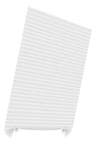 Persianas Plisadas Temporales, Corte A Blanco 90x180cm