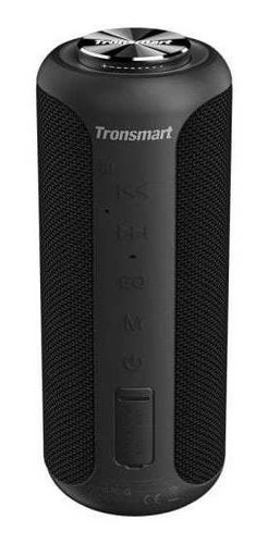 Parlante Bluetooth Tronsmart T6 Plus Upg 40w Soundpulse Negr Color Negro