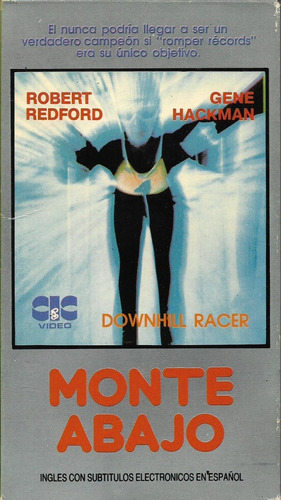 Monte Abajo Vhs Robert Redford Gene Hackman Downhill Racer