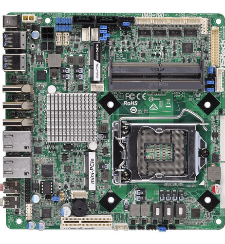 Asrock Imb-190 Ci7 I5 I3 Celeron S1151 32g Ddr4 Pcie Mini-it