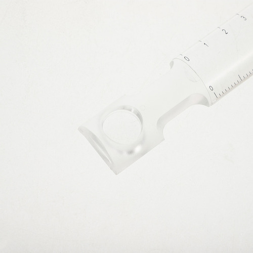 Herramienta De Medición Con Regla De Plástico, Regla Recta,