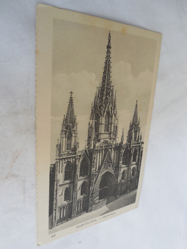  Postal Barcelona  Catedral